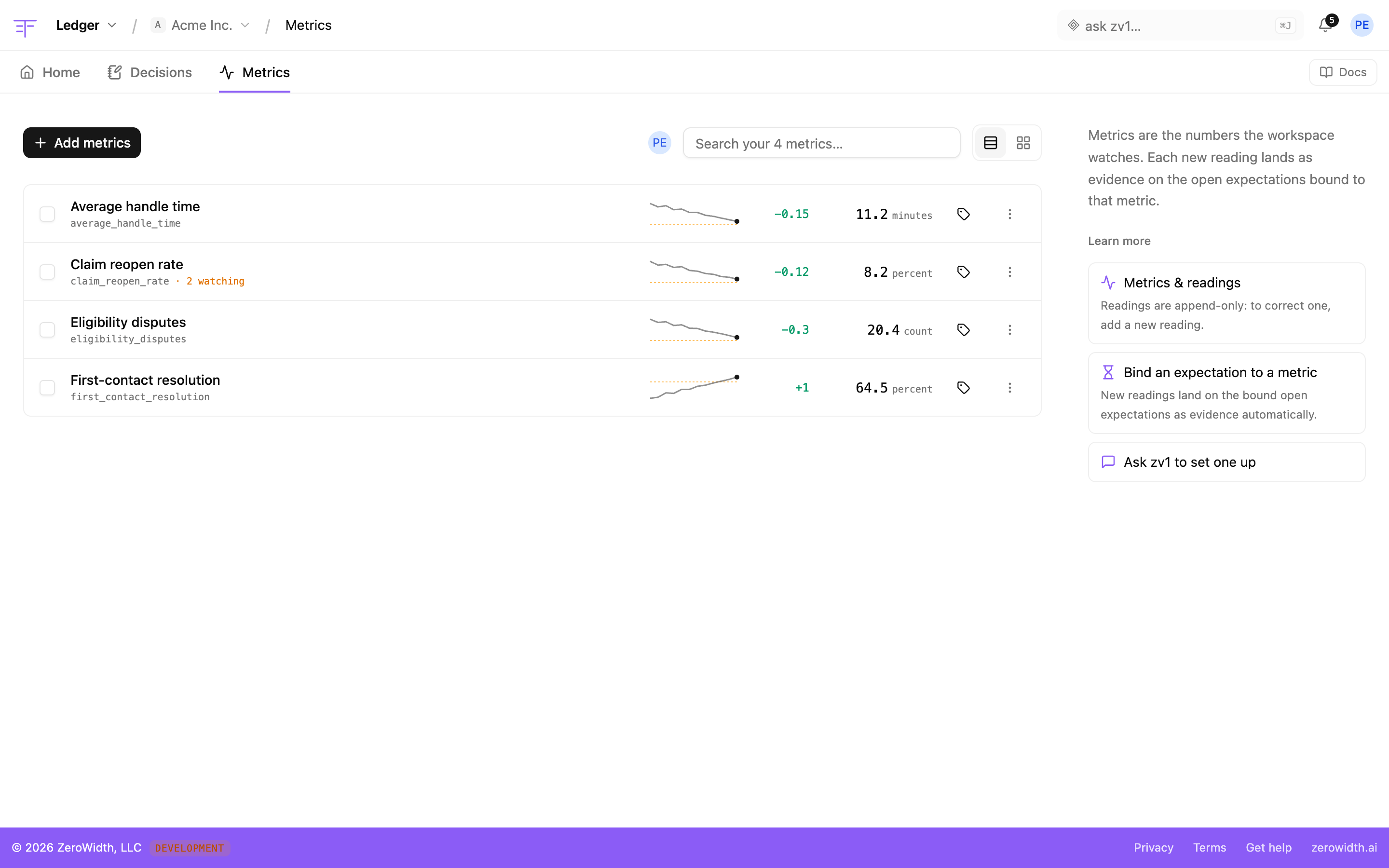 Ledger: Keep your numbers current without entering them by hand