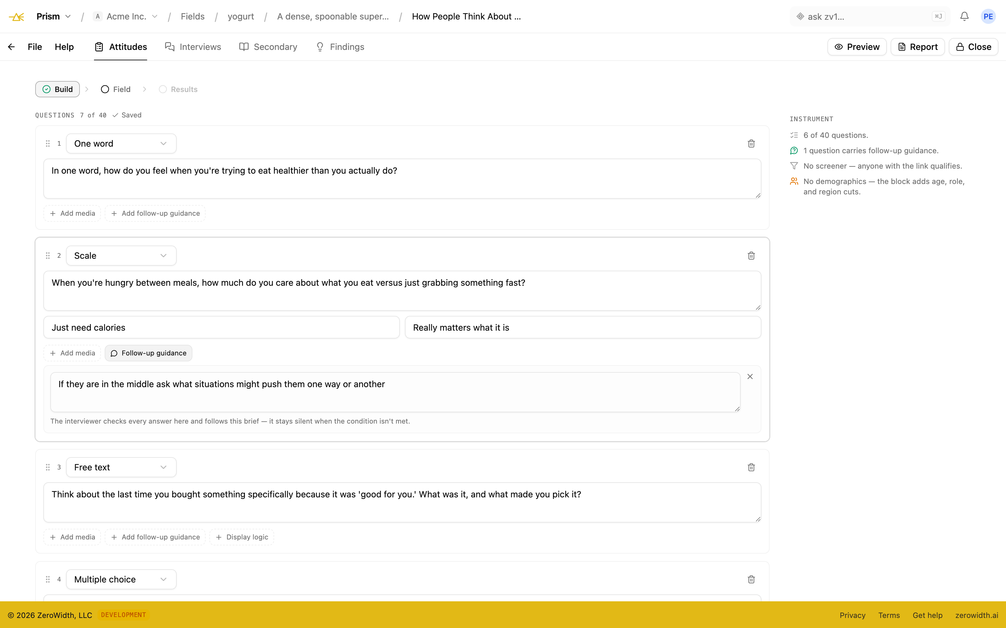 Prism: Hear the reasons behind the answers that stand out
